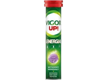 Zdjęcie produktu Vigor Up! energia, smak owoce leśne, tabletki musujące