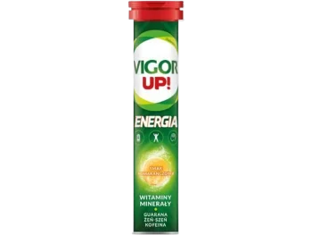Zdjęcie produktu Vigor Up! energia, smak pomarańczowy, tabletki musujące