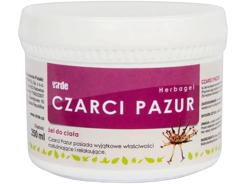 Virde Czarci Pazur, żel
