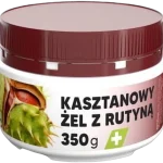 Virde żel kasztanowy z rutyną na zmęczone i obolałe nogi