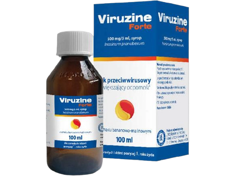 Viruzine forte, syrop, 500 mg/5 ml