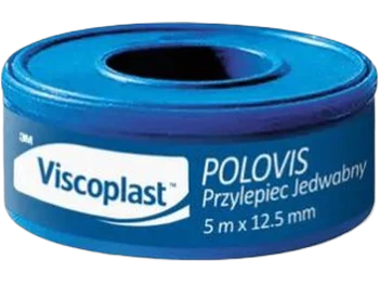 Zdjęcie produktu Viscoplast Polovis przylepiec jedwabny, 5 m x 12,5 mm
