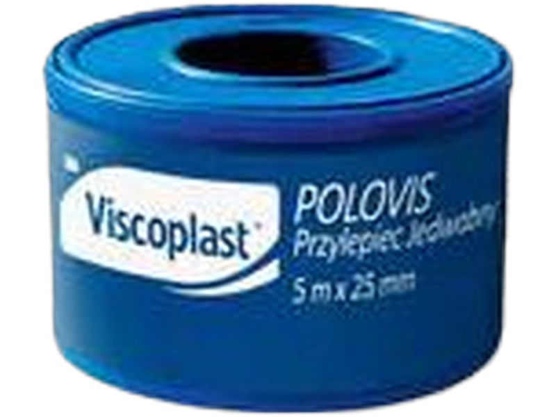 Viscoplast Polovis przylepiec jedwabny 5 m x 25 mm