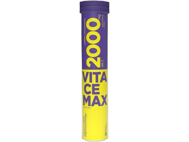 Vitacemax, tabletki musujące, 2000 mg