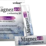 Vitadiet Magnez 400 z witaminą B6, saszetki