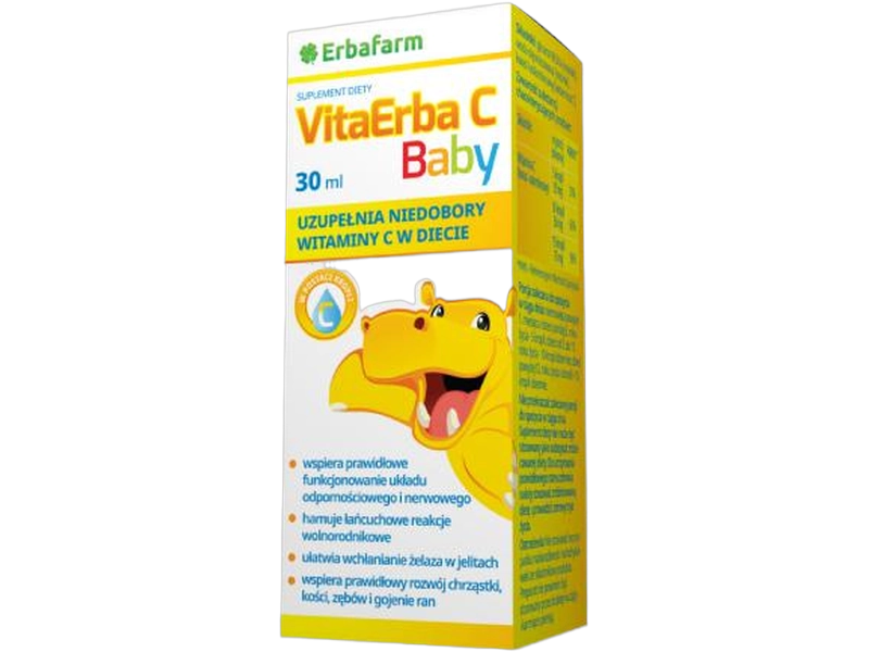 VitaErba C Baby, krople, 25 mg/5 kropli