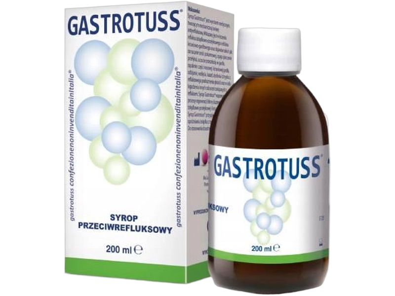 Vitamed Gastrotuss syrop przeciwrefluksowy