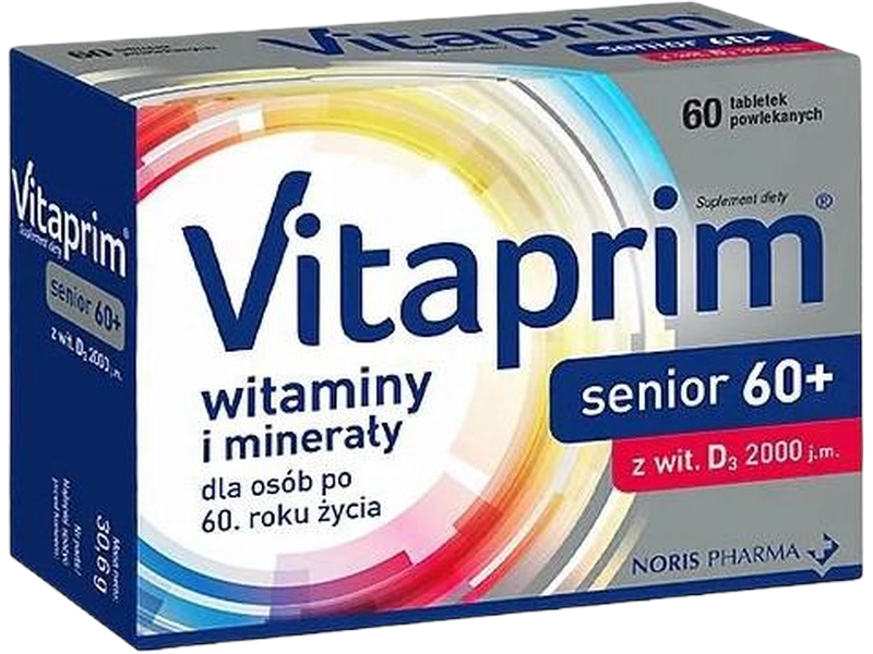 Vitaprim Senior 60+, tabletki