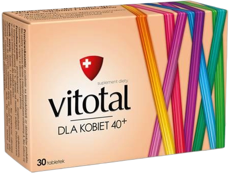 Vitotal dla kobiet 40+, tabletki