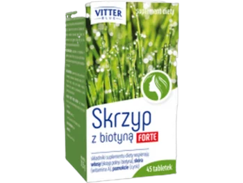 Vitter Blue Skrzyp z biotyną forte, tabletki