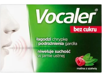 Zdjęcie produktu Vocaler bez cukru, pastylki do ssania