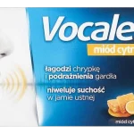 Vocaler, smak miód cytryna, pastylki