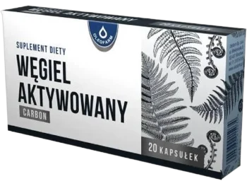 Zdjęcie produktu Oleofarm Węgiel aktywowany carbon, kapsułki, 150 mg