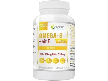 Zdjęcie produktu Wish Omega-3 Forte Gold + witamina E, kapsułki