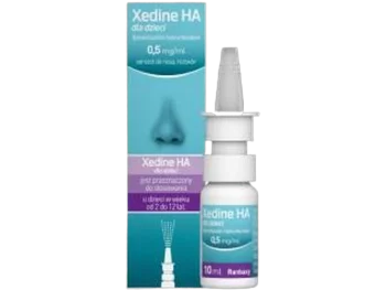 Zdjęcie produktu Xedine HA, aerozol do nosa, 0,5 mg/ml