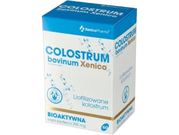 Zdjęcie produktu Xenico Colostrum bovinum, kapsułki, 200 mg