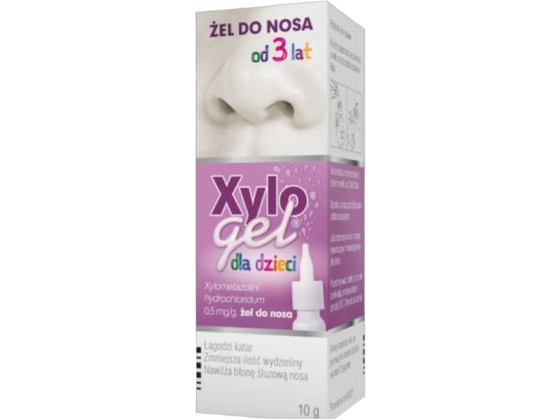 Xylogel dla dzieci, żel do nosa, 0,05%