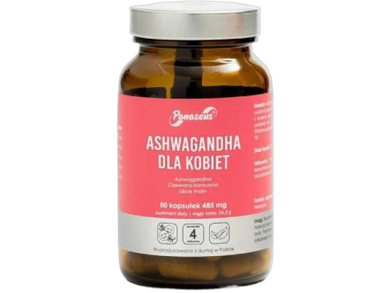 Yango Ashwagandha dla kobiet Panaseus, kapsułki