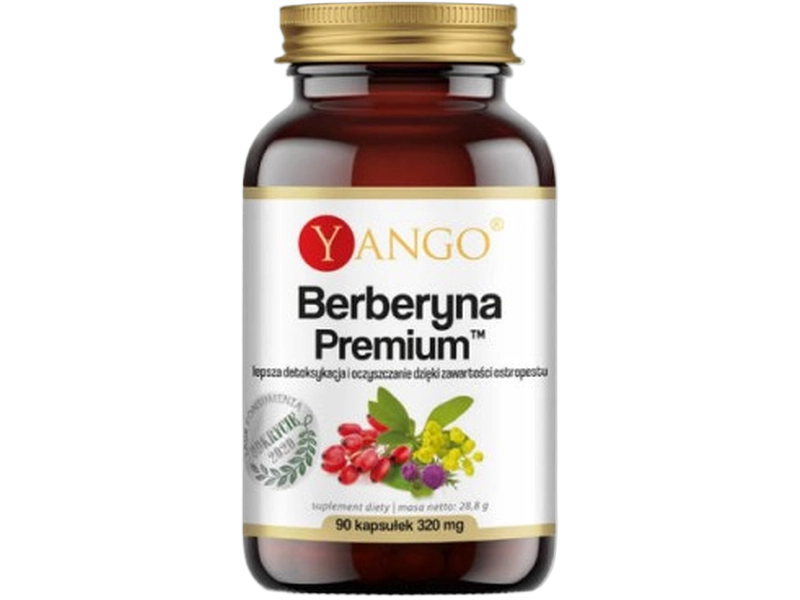 Yango Berberyna premium, kapsułki, 196 mg