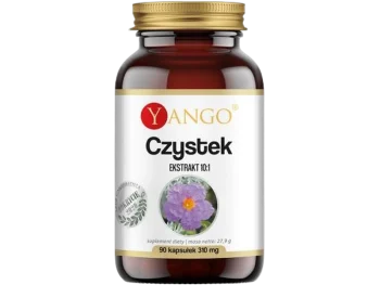 Zdjęcie produktu Yango Czystek ziele czystka ekstrakt, kapsułki, 310 mg