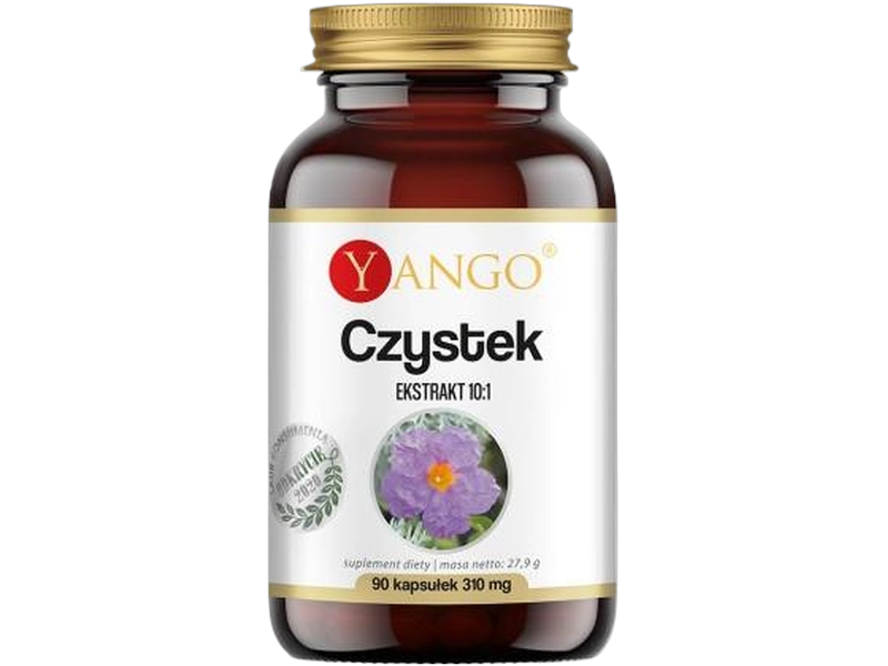 Yango Czystek ziele czystka ekstrakt, kapsułki, 310 mg