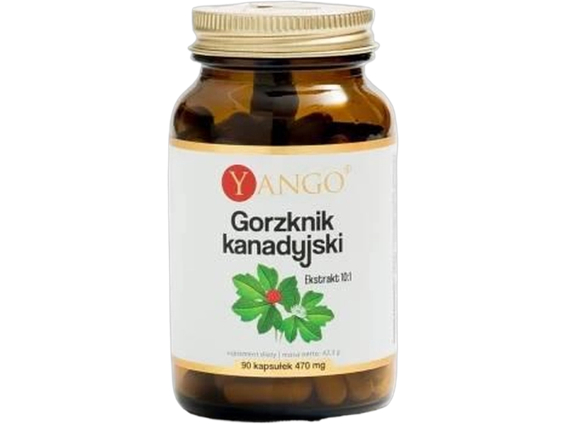 Yango Gorzknik kanadyjski, kapsułki