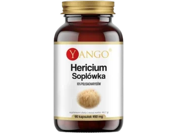Zdjęcie produktu Yango Hericium soplówka ekstrakt, kapsułki, 400 mg