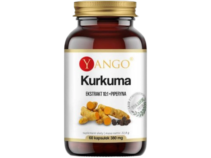 Yango Kurkuma ekstrakt, kapsułki