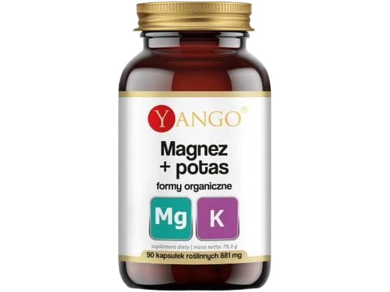 Yango Magnez + potas, kapsułki