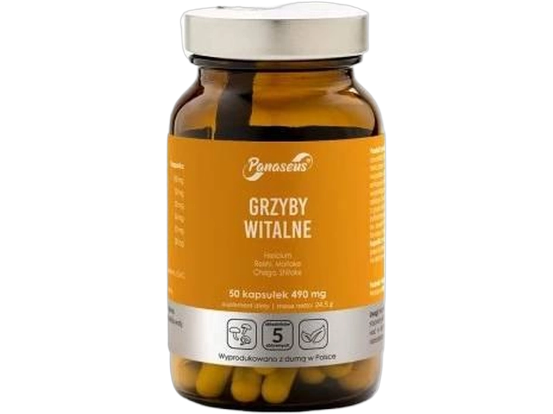 Yango Panaseus grzyby witalne, kapsułki