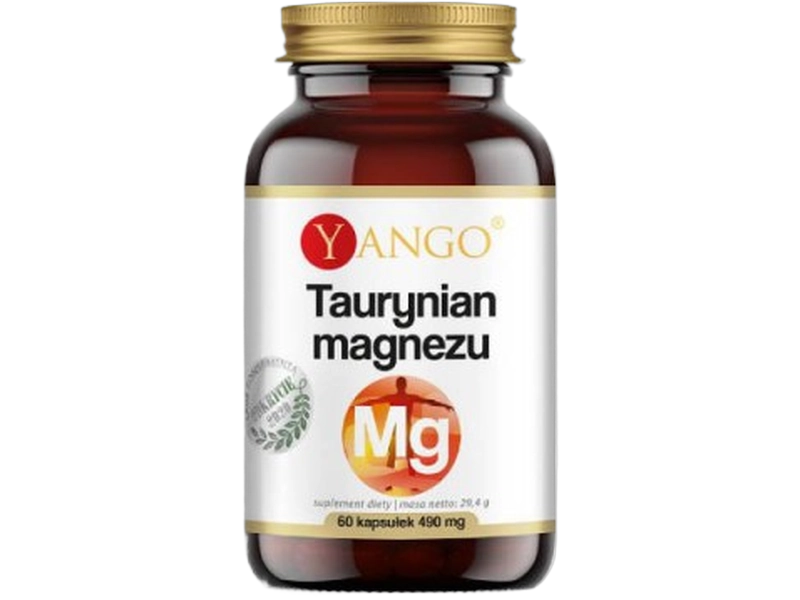 Yango Taurynian magnezu, kapsułki