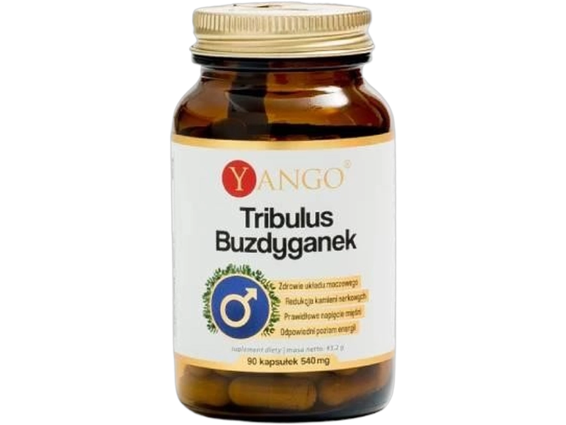Yango Tribulus buzdyganek, kapsułki, 450 mg