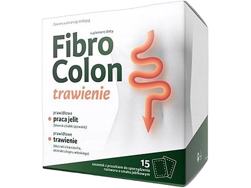Zdrovit Fibro colon trawienie, proszek