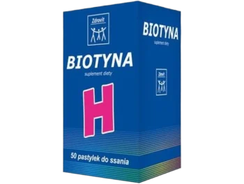 Zdjęcie produktu Zdrovit z biotyną, pastylki do ssania, 100 µg