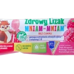 Zdrowy Lizak Mniam-Mniam, smak malinowy
