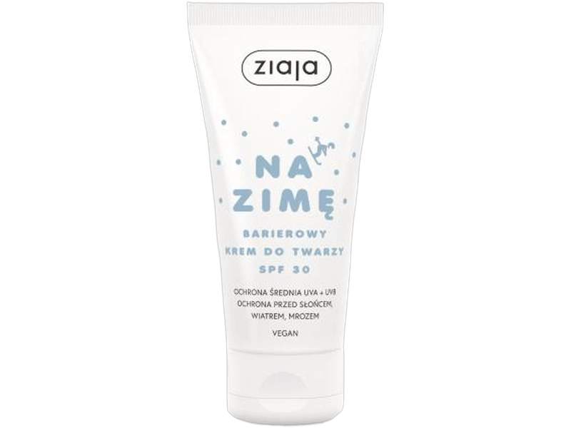Ziaja, barierowy krem do twarzy na zimę SPF 30