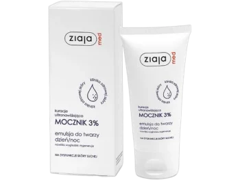 Zdjęcie produktu Ziaja Med kuracja ultranawilżająca mocznik, emulsja, 3%