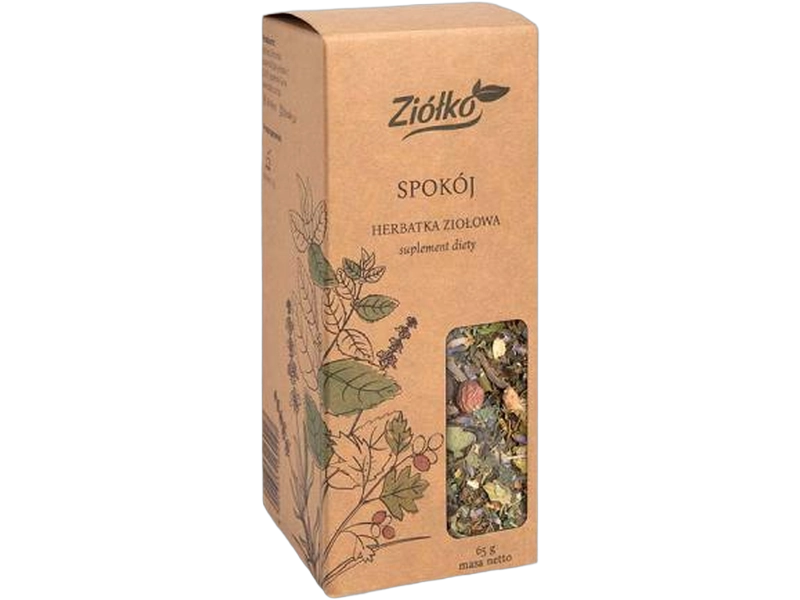 Ziółko Spokój, zioła do zaparzania
