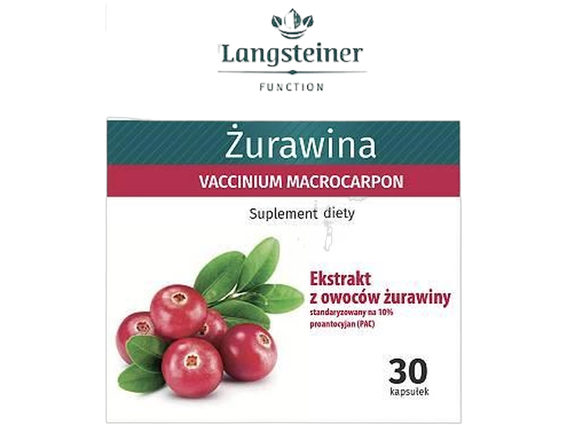Żurawina, kapsułki, 300 mg