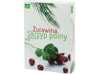 Zdjęcie produktu Żurawina + skrzyp polny, kapsułki