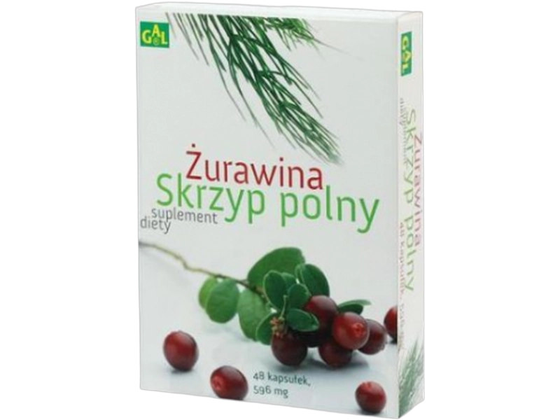 Żurawina + skrzyp polny, kapsułki