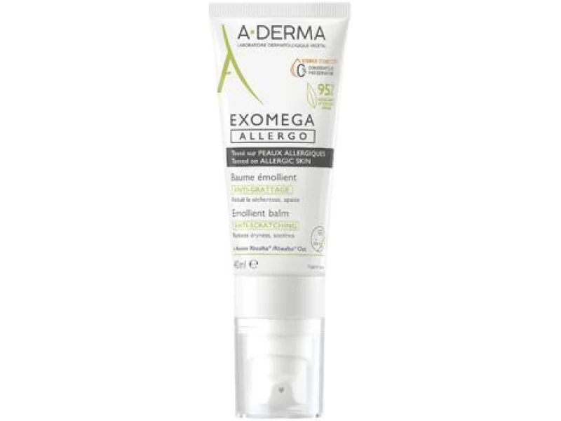 A-DERMA Exomega Allergo Emollient Balm, balsam