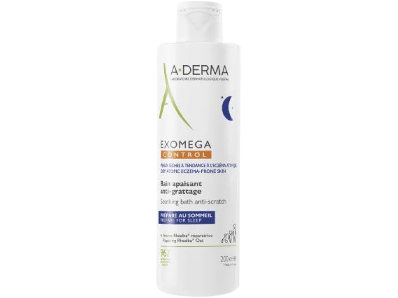 A-Derma Exomega Control Kąpiel kojąca przeciw drapaniu, płyn