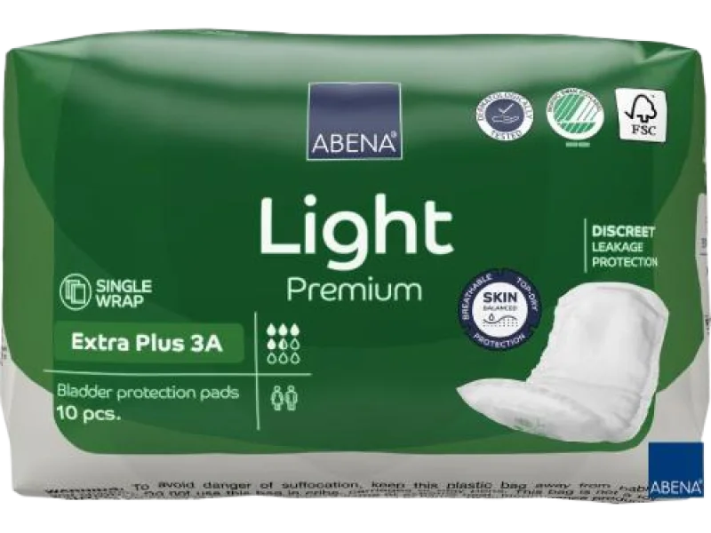 ABENA Light Premium Wkładki higieniczne dla kobiet EXTRA PLUS 3A