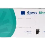 ABENA NITRILE Rękawiczki nitrylowe bezpudrowe Classic – czarne