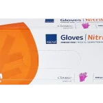 ABENA NITRILE Rękawiczki nitrylowe bezpudrowe – fioletowe