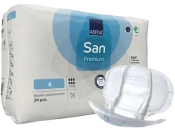 Zdjęcie produktu ABENA SAN PREMIUM 6 Pieluchy anatomiczne, sprzęt medyczny