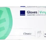 ABENA VINYL Rękawiczki winylowe bezpudrowe BIAŁE Classic