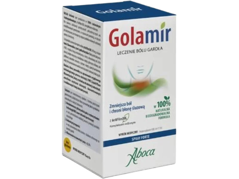 Aboca Golamir Forte, spray do gardła