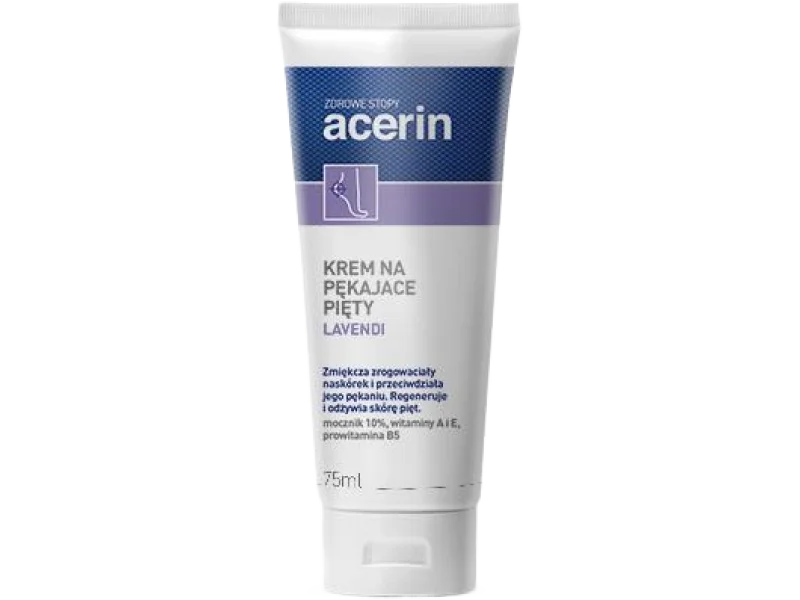 ACERIN LAVENDI Krem do stóp na popękane pięty, 10%